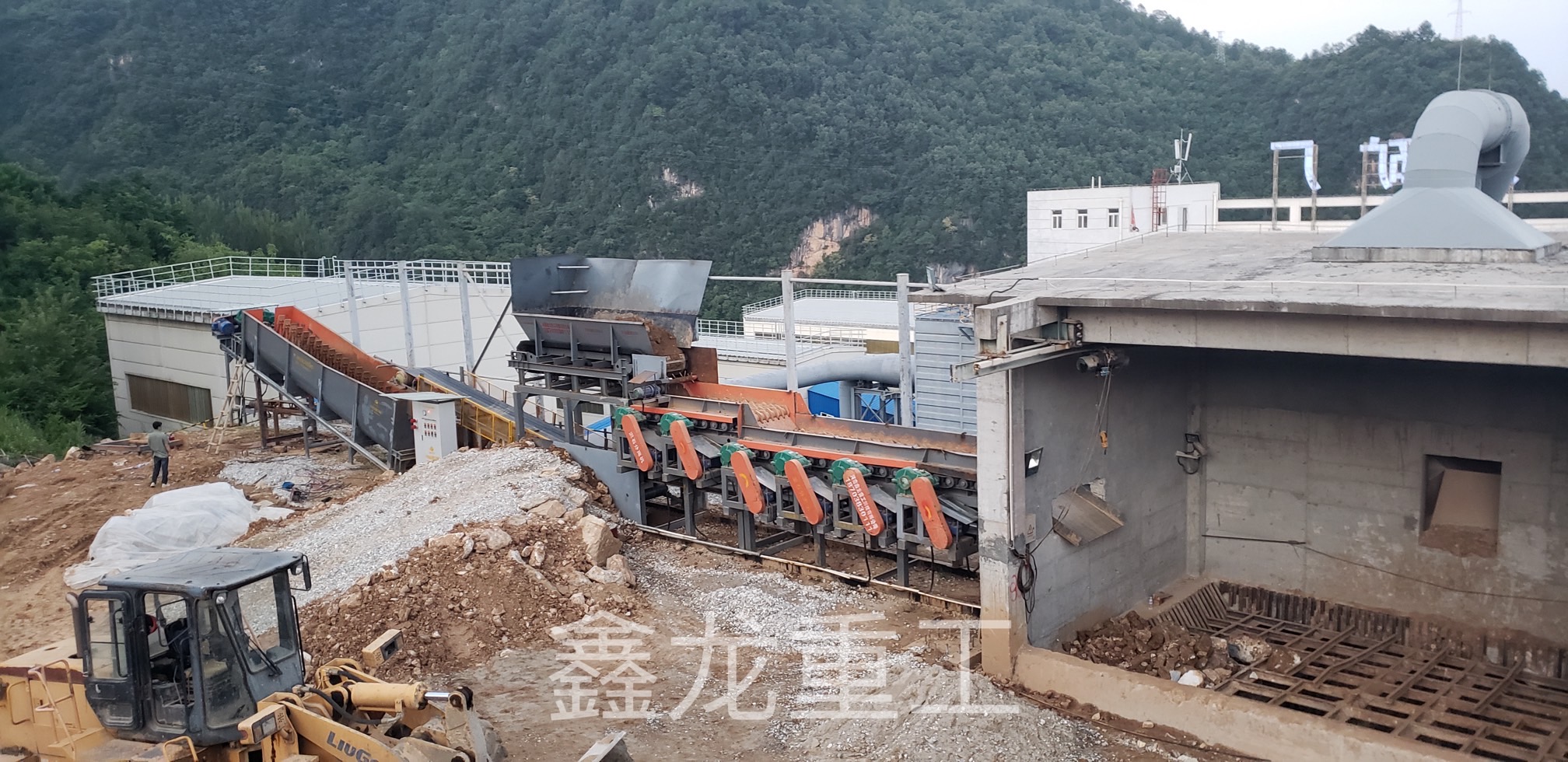 鎢礦泥石分離、洗礦生產(chǎn)線(xiàn)